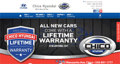 Desktop Screenshot of chicohyundai.com